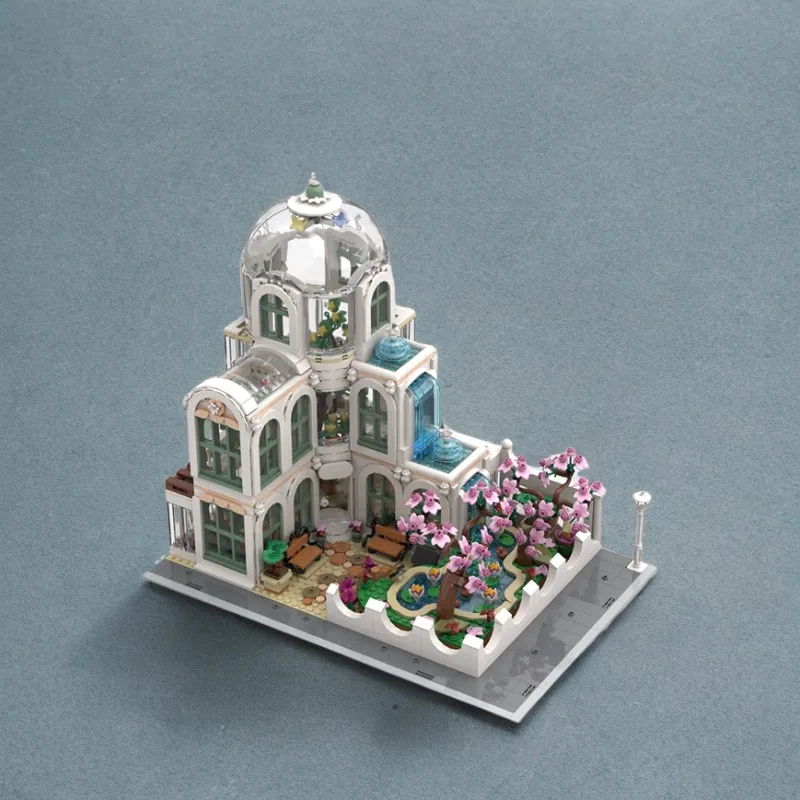 2241pcs MOC Modular Streetscape Botanical Garden 1 5 Model Building Blocks Construction Idea Brick Kids DIY Christmas Gift Toy
