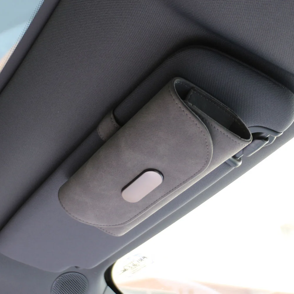 

Автомобильный чехол для хранения солнцезащитных очков для BMW 1, 3, 5, 7 серии F30 G20 X1 F48 X3 G01 X5 F34 320 328 F07 F10 Органайзер для солнцезащитного козырька