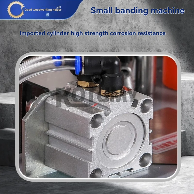 Portable Edge Banding Machine Straight/curve arc-shaped Edge Bander Woodworking PVC Cut itself Used With Saw Table