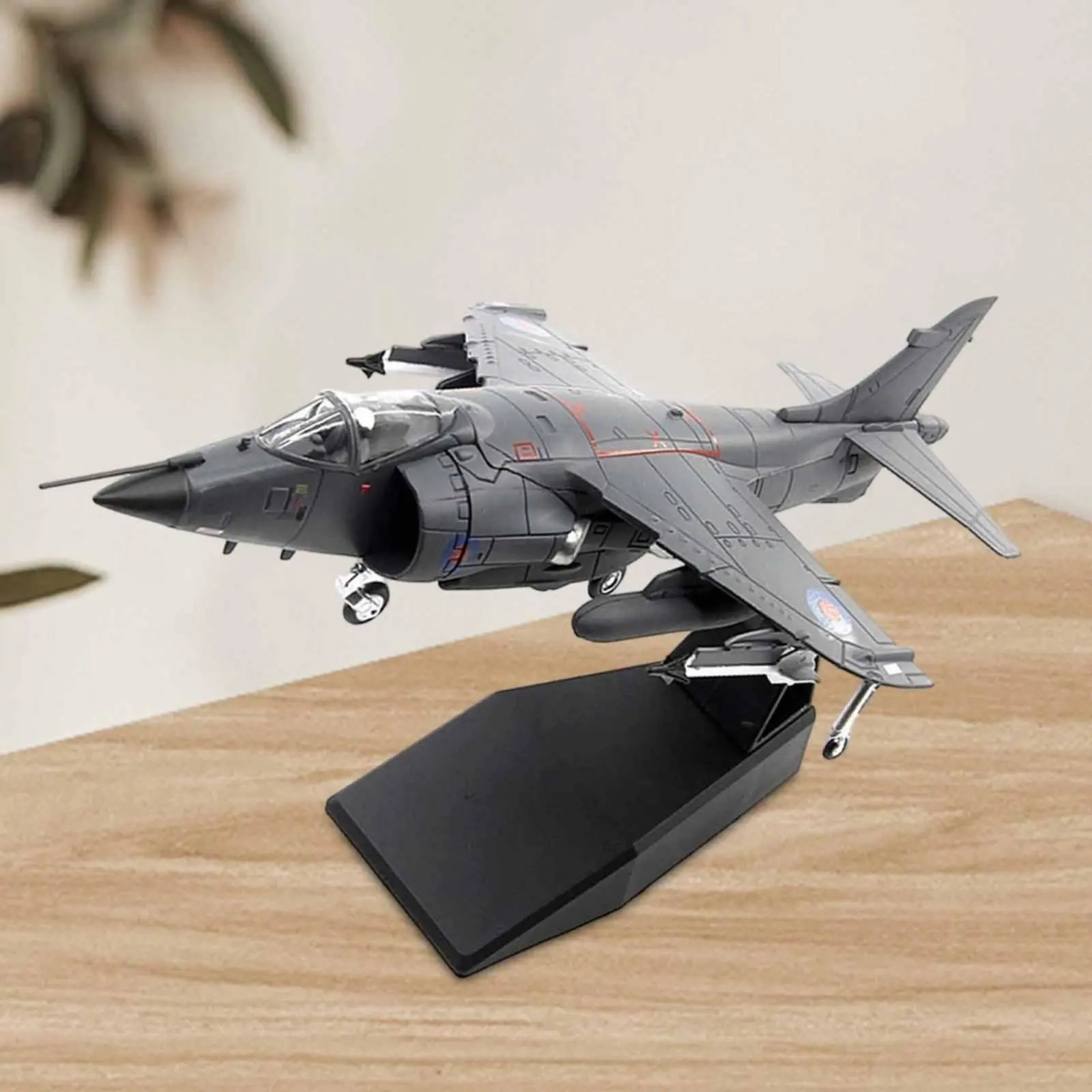 

1/72 Scale VTOL Jet Jet Model Highly Detailed Sea VTOL Jet Fighter Model Diecast Fighter Jet Model Includes Landing Gear