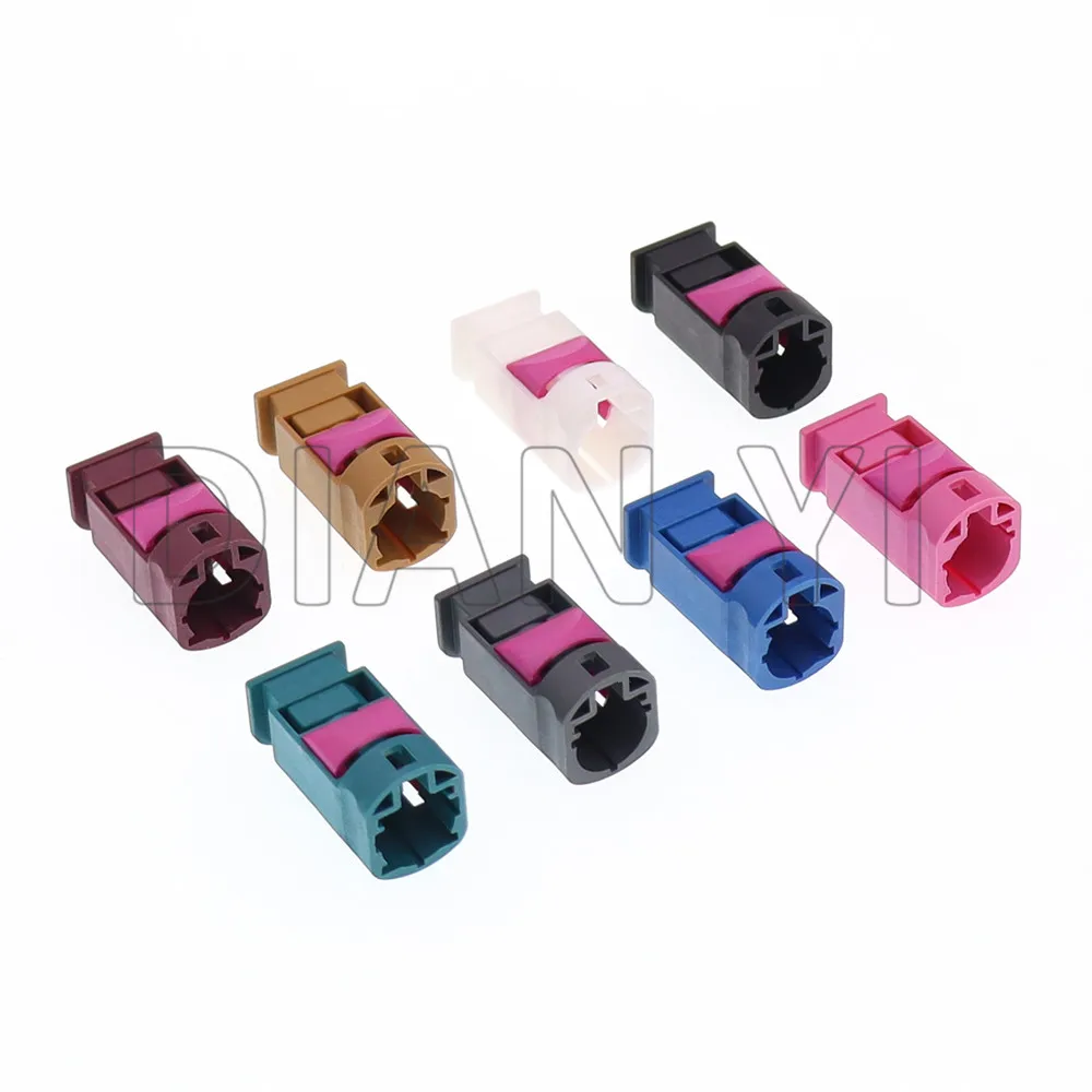 1 Set LVDS 4 Way Connector Male Auto Socket AC Assembly Universal Auto Fakra Plug
