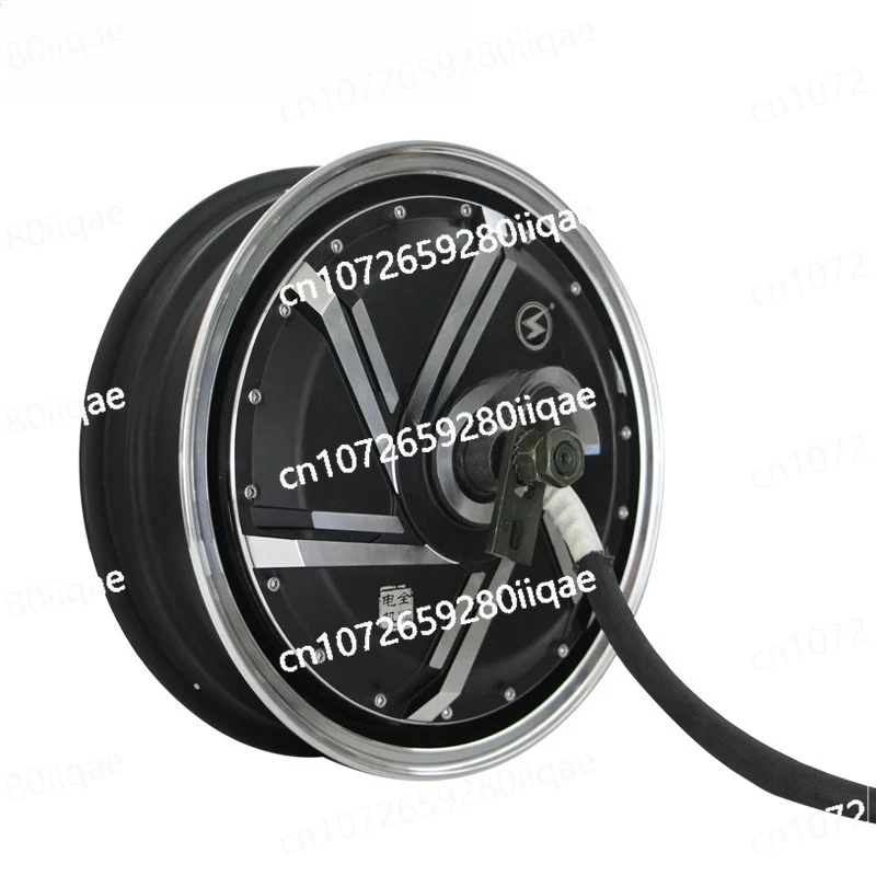 QS Motor 13*3.5inch 8000W 273 V3 120kph High Power Hot Sale BLDC Gearless Motor in-wheel Hub Motor