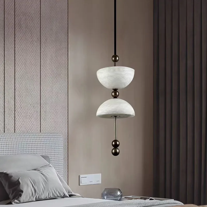 Spanish marble bedroom wall lamp designer, hotel restaurant chandelier, famous guest hallway, sales office lamp