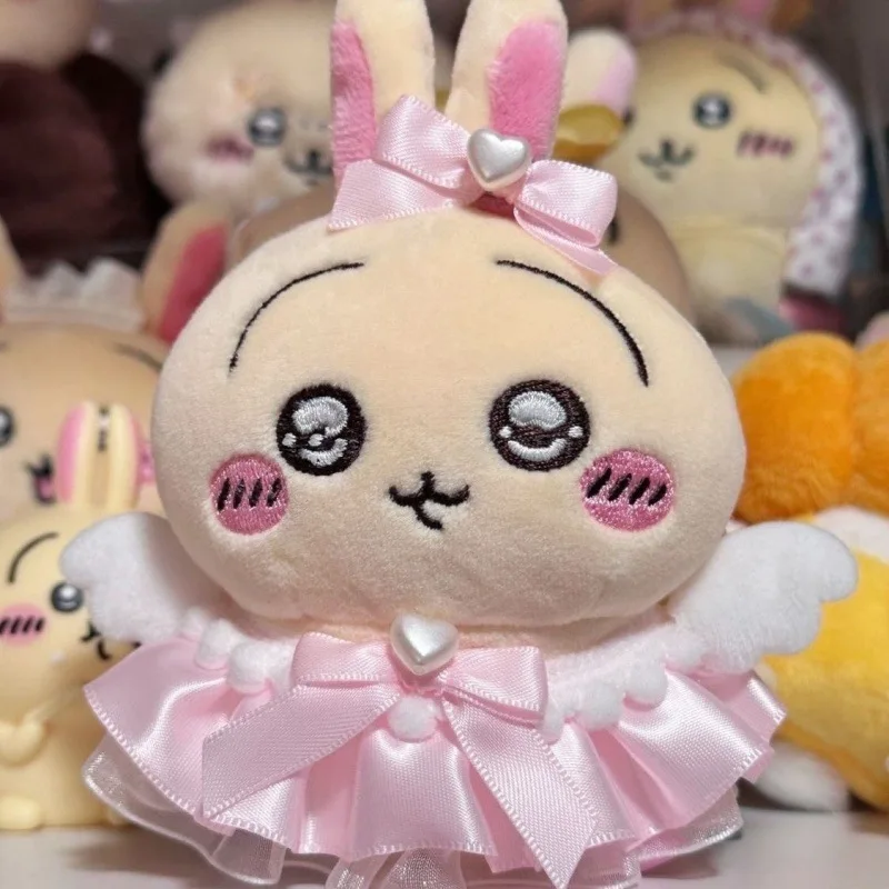 Cotton Doll Clothes Cute Lolita Angel Princess Dress With Wing For 10 13cm Nunu Body Doll Bear Plush Toy Accessories Girls Gift