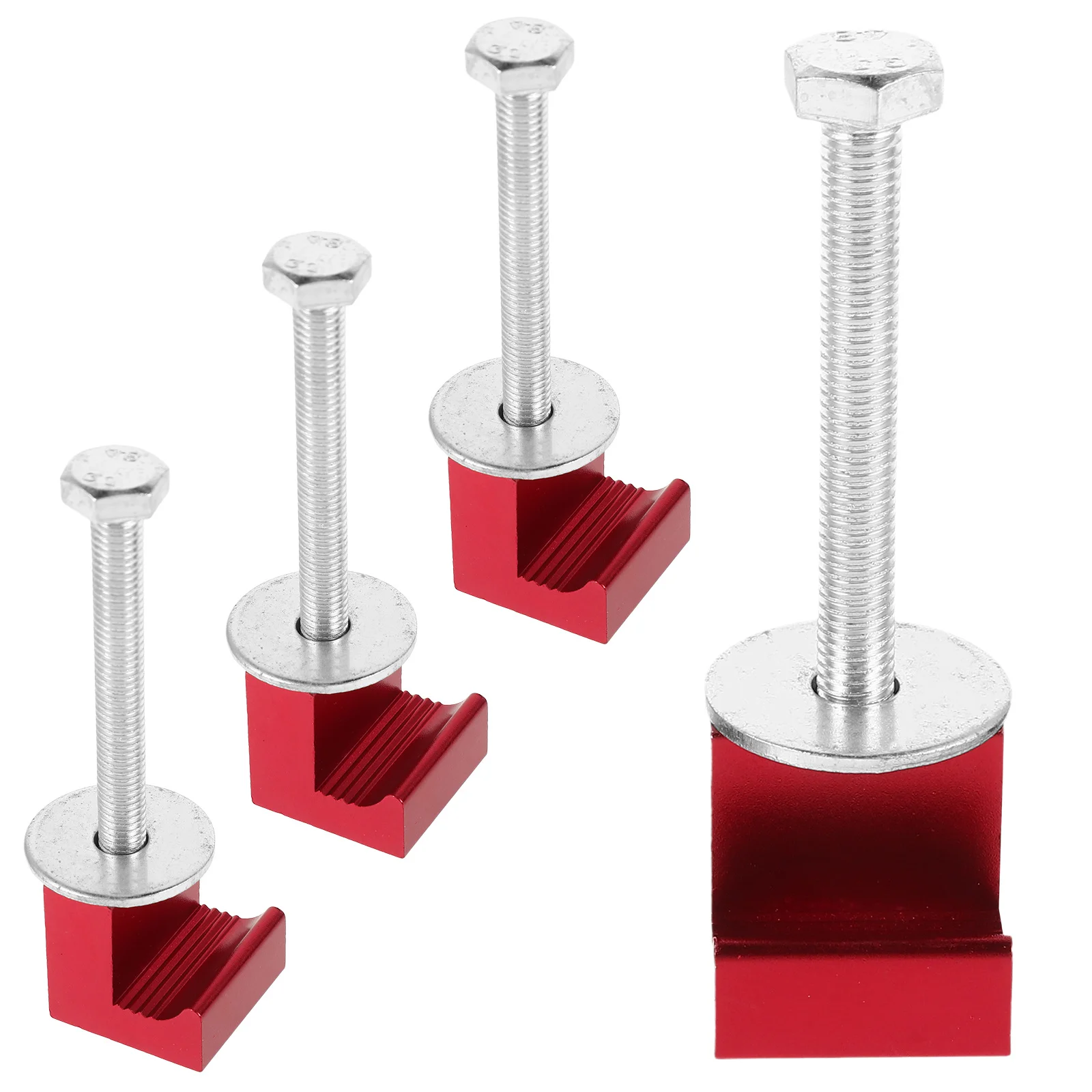 

4Pcs Pickup Truck Toolbox Mounting Clamps J Hooks Universal Tool Box Brackets Heavy Duty Truck Bed Accessories