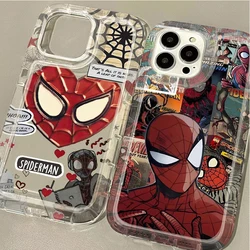 Marvel Spider Man Case for Xiaomi Redmi Note 13 12 Pro Plus 12S 11 11S 10 10S 9 9S 8 Pro 12C 10CSoft Printing Protective Cover