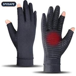 Gants de compression d'arthrite en cuivre pour les instituts de correction des mains, rhumatoïde, arthrose, gonflement, canal carpien, 1 paire