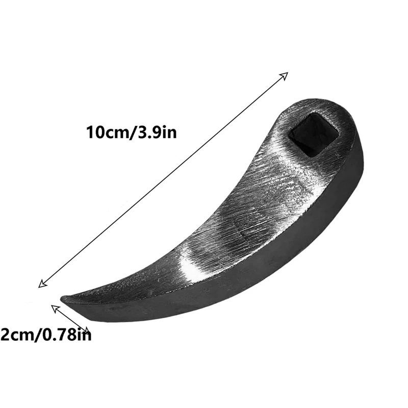 Adaptateur de pied-de-biche réglable, outils de sauna, tête d'adaptateur de pied-de-biche, indéosphate à cliquet, levier ultra compact, barre de démolition