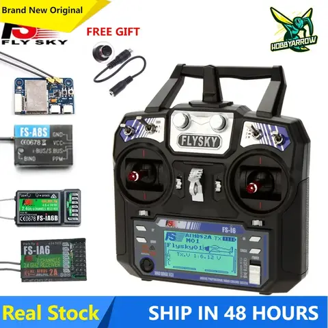 FLYSKY FS-i6 I6 2,4G 6CH AFHDS 2A Funksender mit IA6B / X6B / A8S / R6B / A8S Empfänger