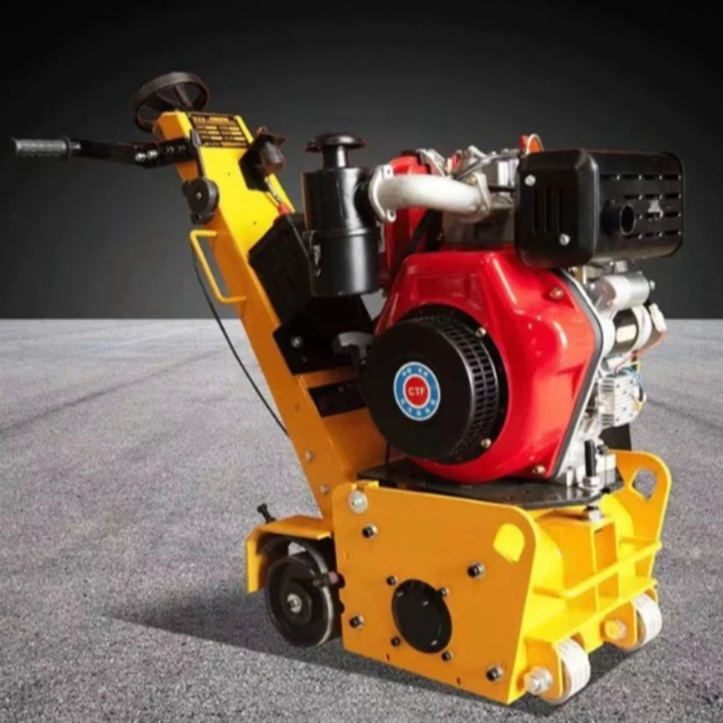 

Concrete pavement milling machine, ground chipping machine