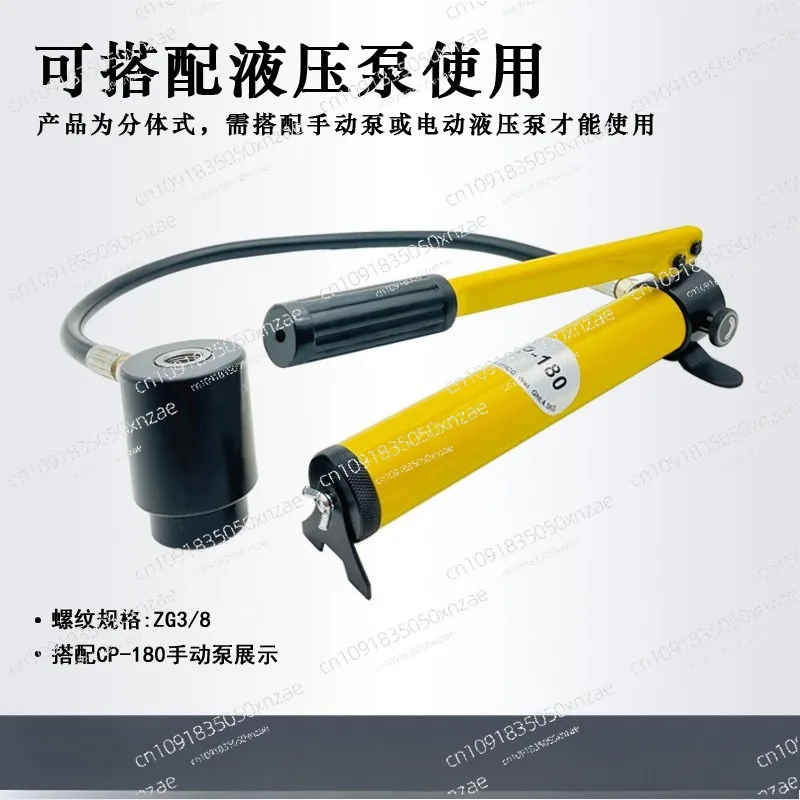 المضخة اليدوية ذات حجم الزيت الكبير الهيدروليكية زيت الضغط العالي CP-180 دليل المضخة الهيدروليكية ذات الضغط العالي للغاية