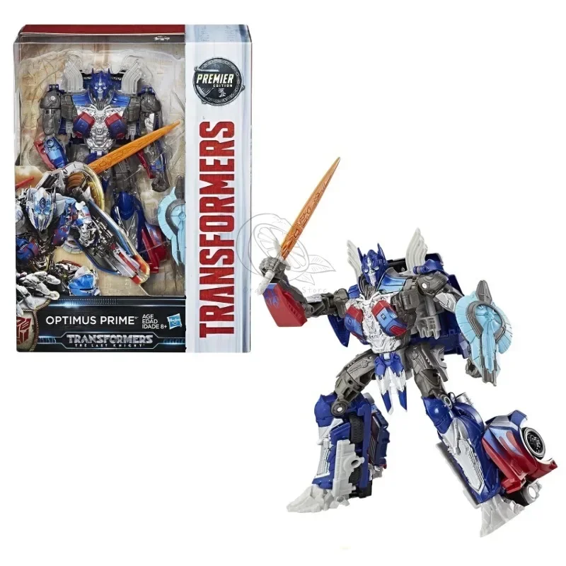 In stock Takara Tomy Transformers toys Transformers The Last Knight TLK Class V Optimus Prime Model Robot Collection Action