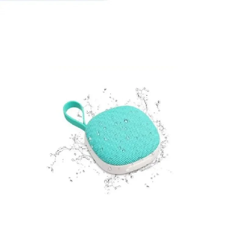 

EBS-303 Mini Portable Wireless Speaker Bluetooth 5.0 Fabric Mesh Silicon Handle Magnetic Function Waterproof IPX4