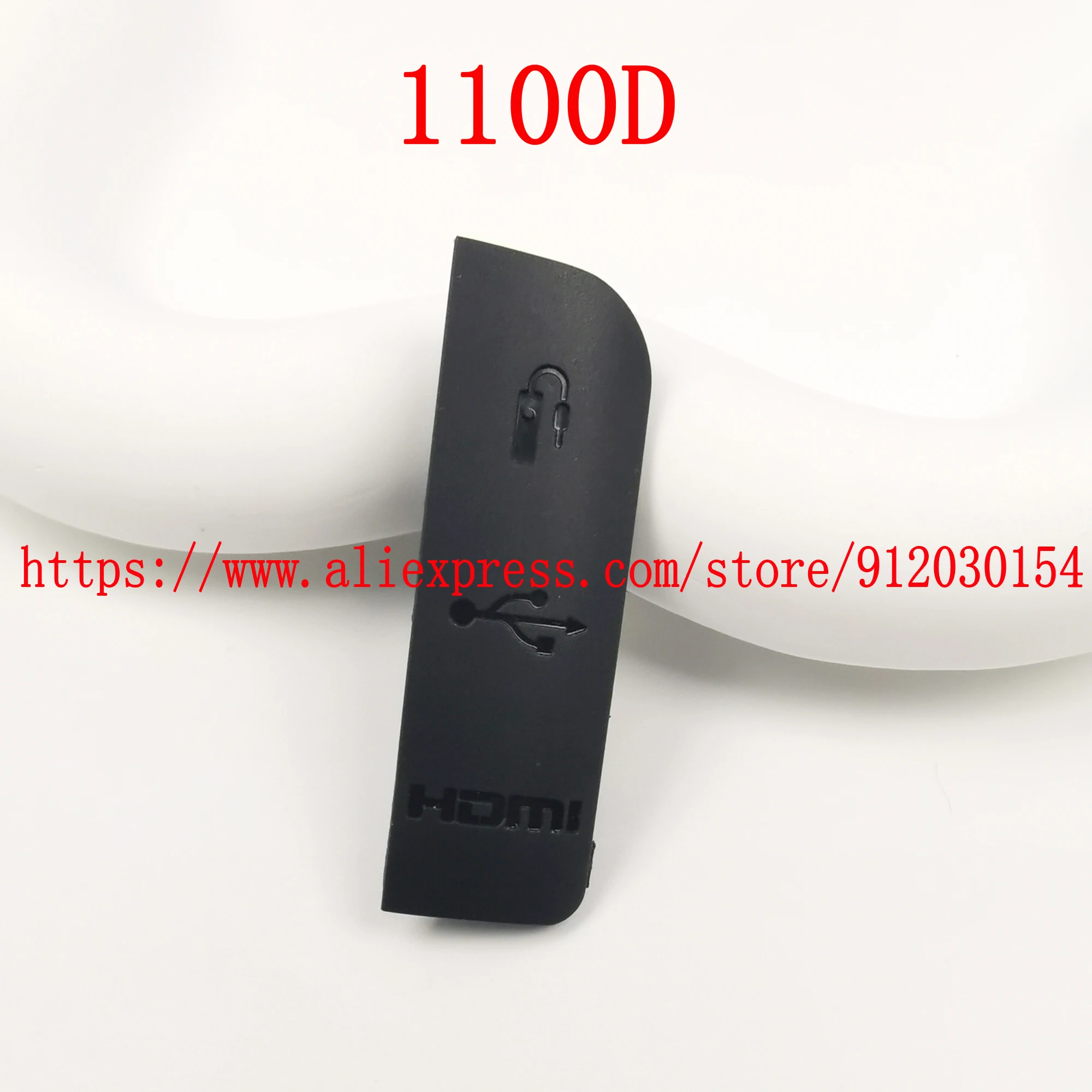 High-quality USB/HDMI-compatible DC IN/VIDEO OUT Rubber Door Bottom Cover For Canon EOS 1100D Rebel T3 Kiss X50 Digital Camera