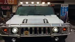 For Hummer H2 & Hummer H3 Car Retrofitted With Upgraded Roof Spotlights