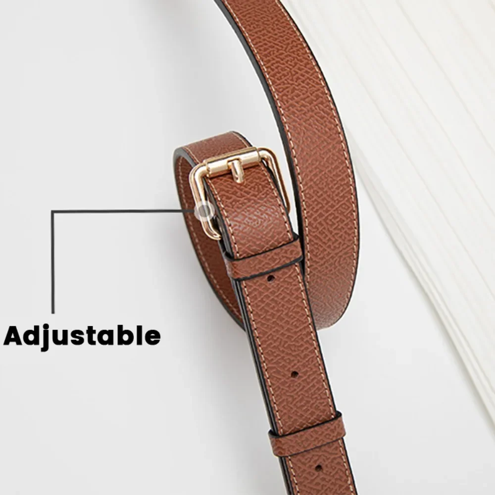 NEW Color Bag Adjustable Shoulder Strap for Longchamp Small Short Handle Bag Modified Messenger Strap Real Leather