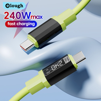 elough 240W USB C to USB C Cable Fast Charging USB Type C to Type C Cable for Samsung iPhone 15 16 Tablet Data Cable