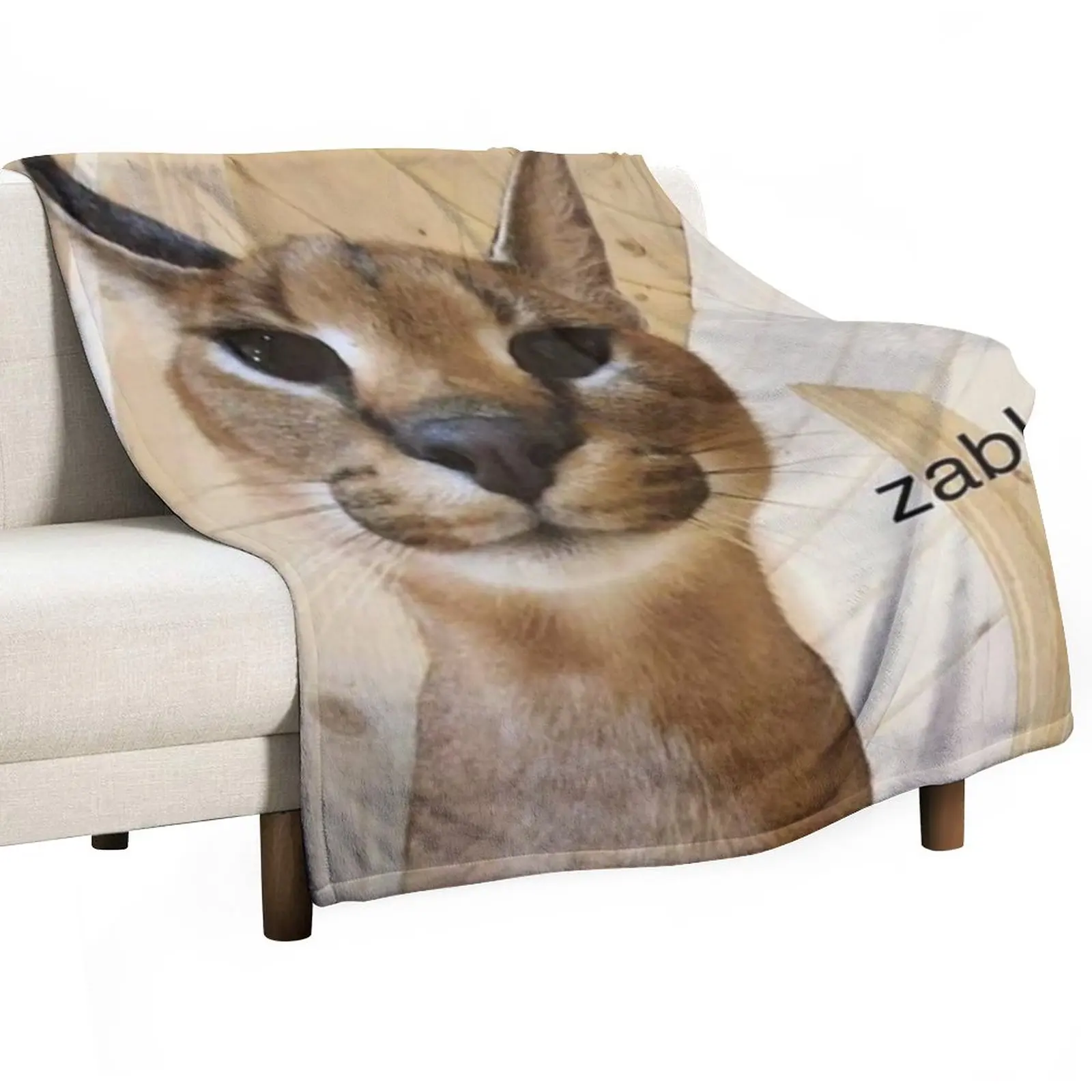 Zabloing Meme Throw Blanket Personalized Gift wednesday