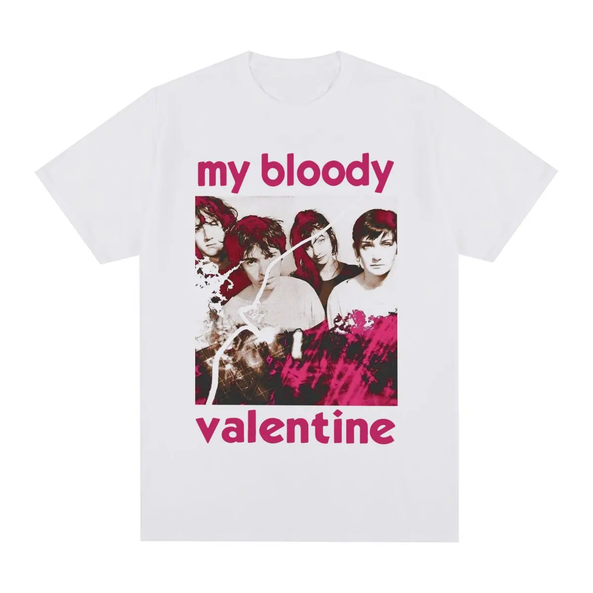 My Bloody Valentine Vintage T-shirt Shoegaze Shoegazing Slowdive Cotton Men T Shirt New Tee Tshirt Womens Tops