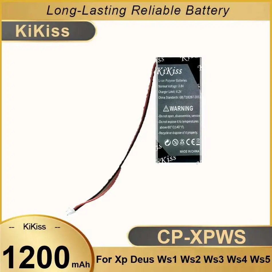 

Metal Detector Battery High Capacity CP-Xpws 1200Mah Reliable Power Supply For XP Deus WS1 WS2 WS3 WS4 WS5