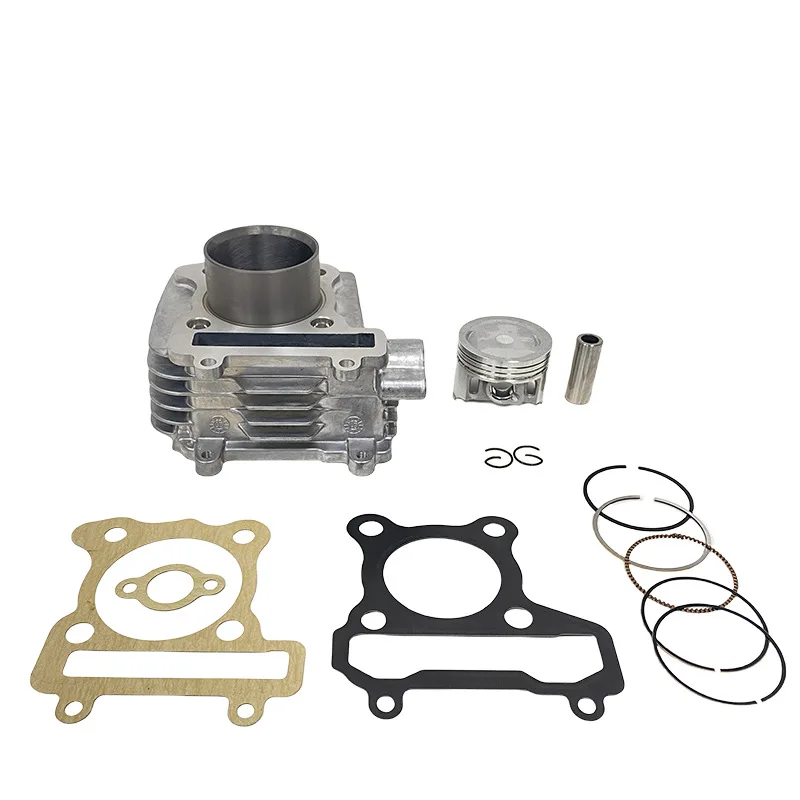 Cilindro de motor de motocicleta para TVS Super XL100 U162 XL100CC, anillo de pistón del cilindro