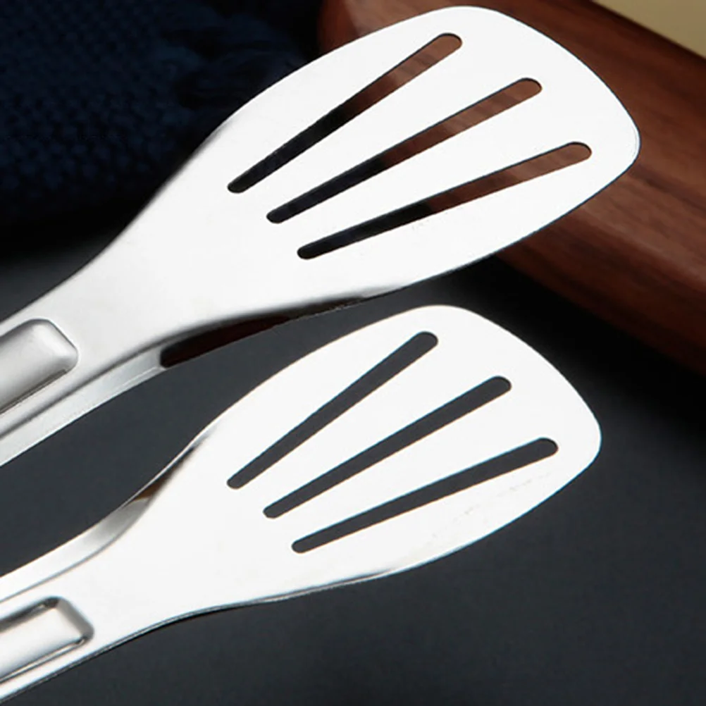 

12 "щипцы из нержавеющей стали, кухонная утварь для барбекю, шведского стола, вечеринки, салата, пиццы, стейка, сервировка, легкий, прочный