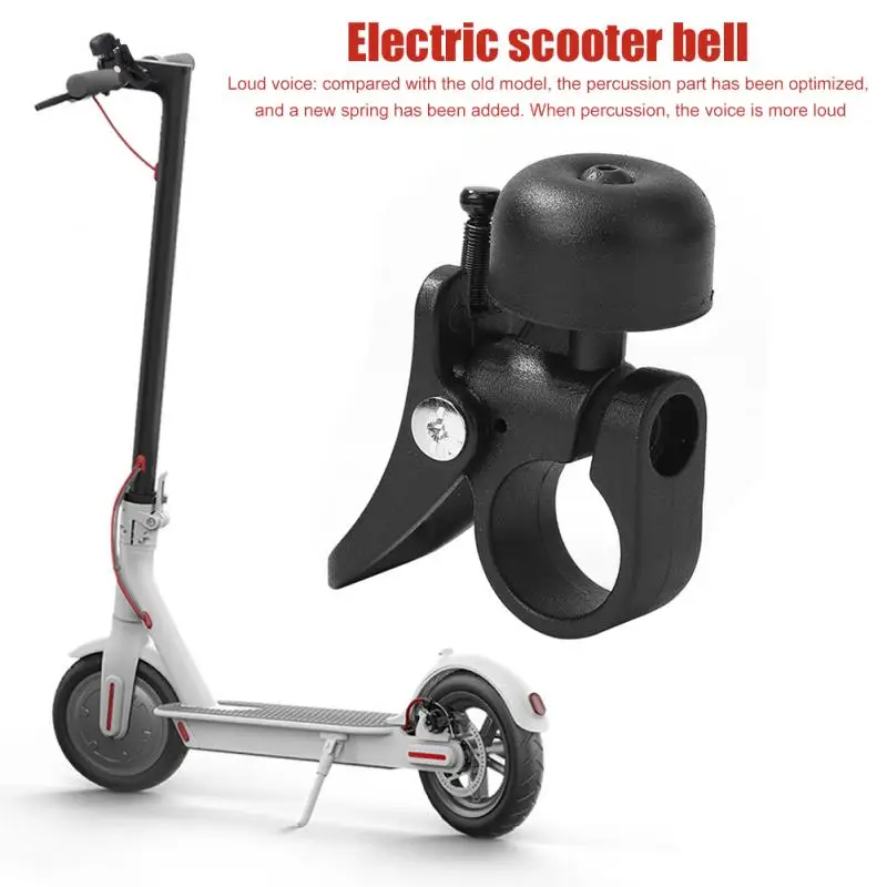 Liga de alumínio Scooter Bell para Xiaomi, Peças Scooter Elétrica, Anel Chifre, Quick Release, Mount, Clear Sound, M365, 1S, Pro 2