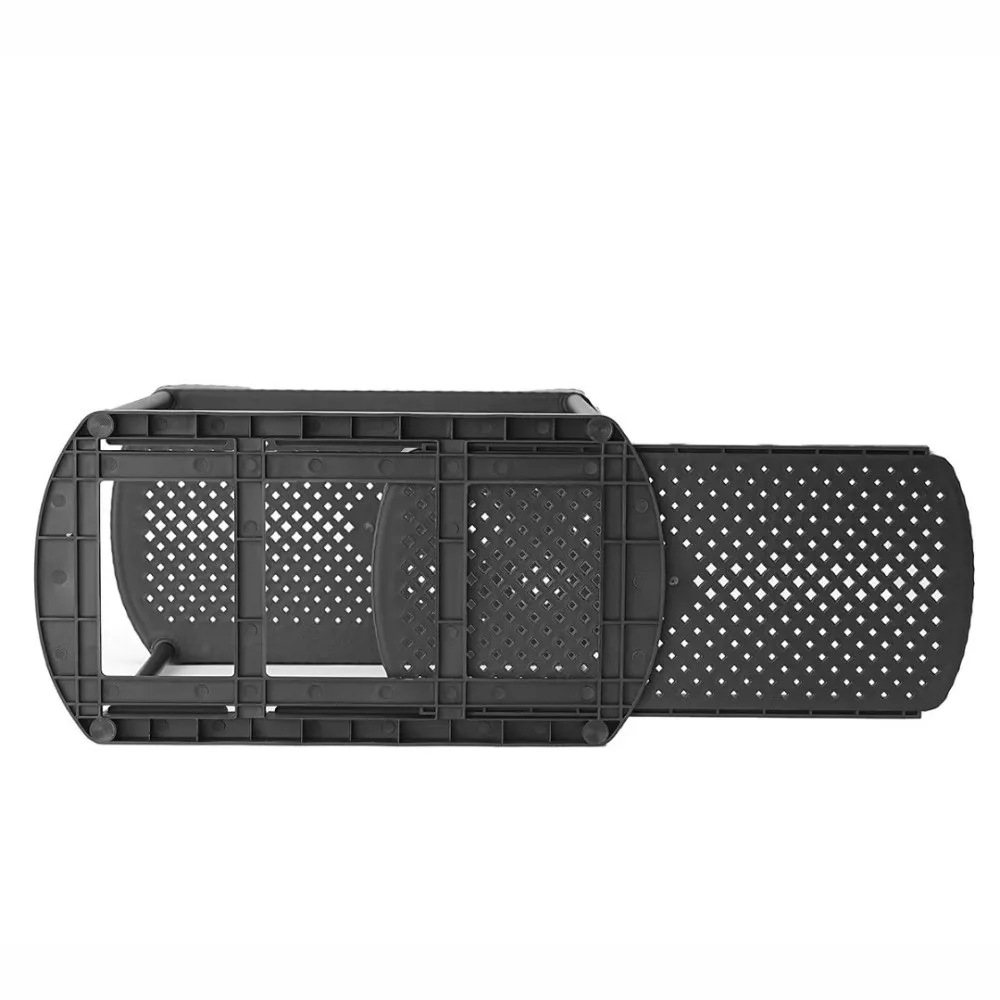 

Прочный 2-уровневый органайзер под раковиной, устойчивая выдвижная полка для хранения, многоцелевой органайзер для аптечки для ванной комнаты, кухни