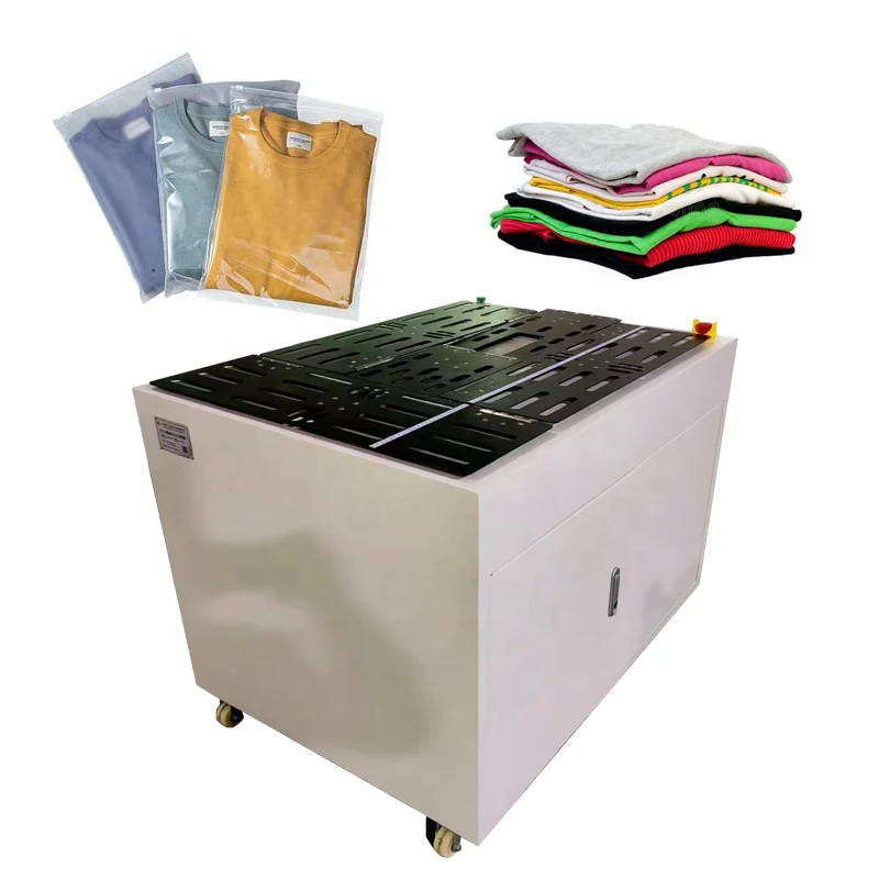 Automation Easy to Operate Garment Bagging Cloth Folding Laundry Machine