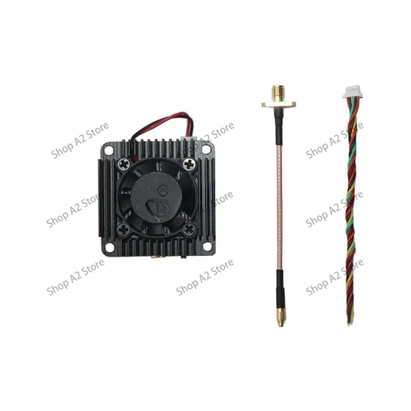 5000mw high-power 5.8G FPV image transmission set, fixed-wing long-range transmitter for crossing aircraft