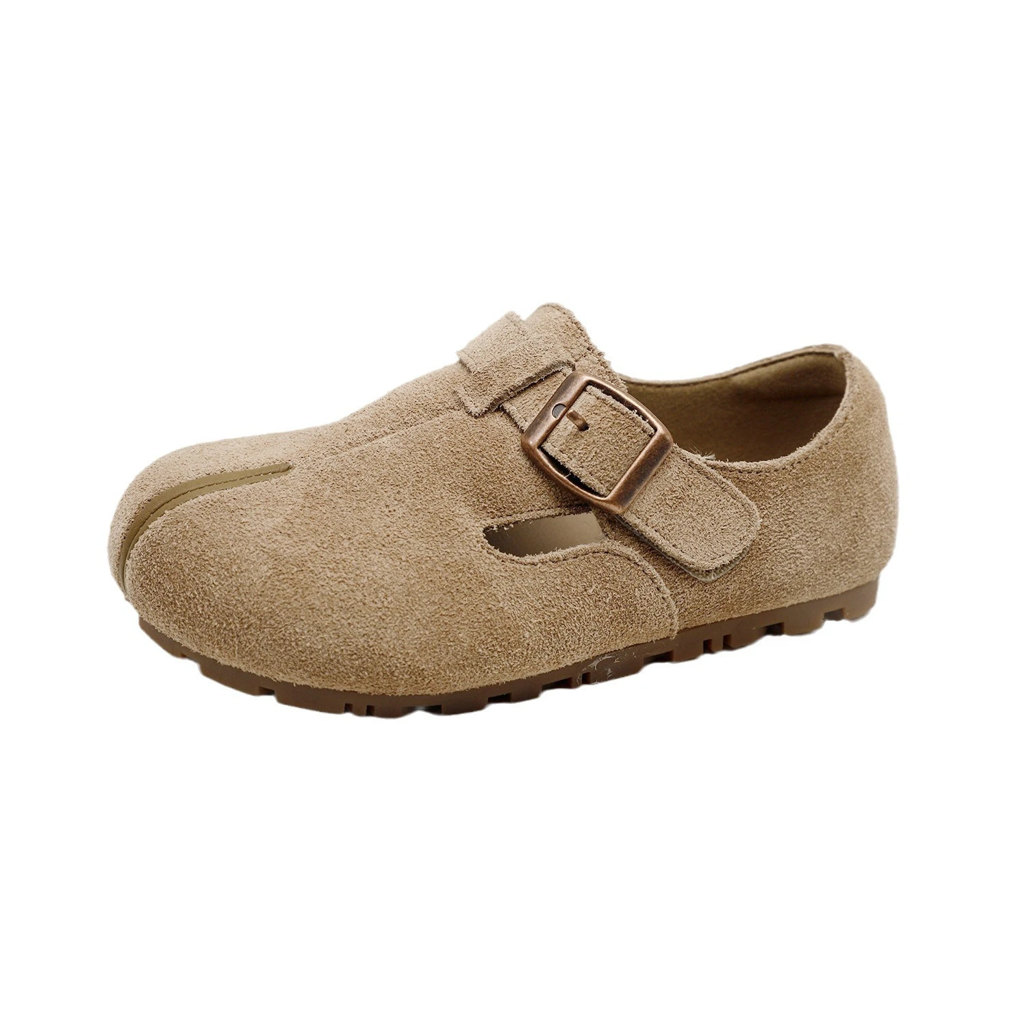 Brand 2024 Classic Genuine Leather Flats Shoes For Kids Boys Girls Birken  Shoes Children Woman Suede Fashion Autumn Casual Shoe