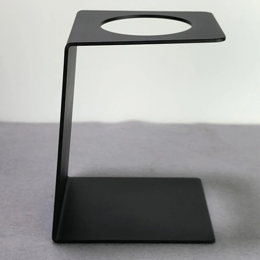 حامل منقط القهوة المخمر يدويًا مع حامل معدني وصينية تنقيط مصممة لتخمير وتنظيف فعال #3