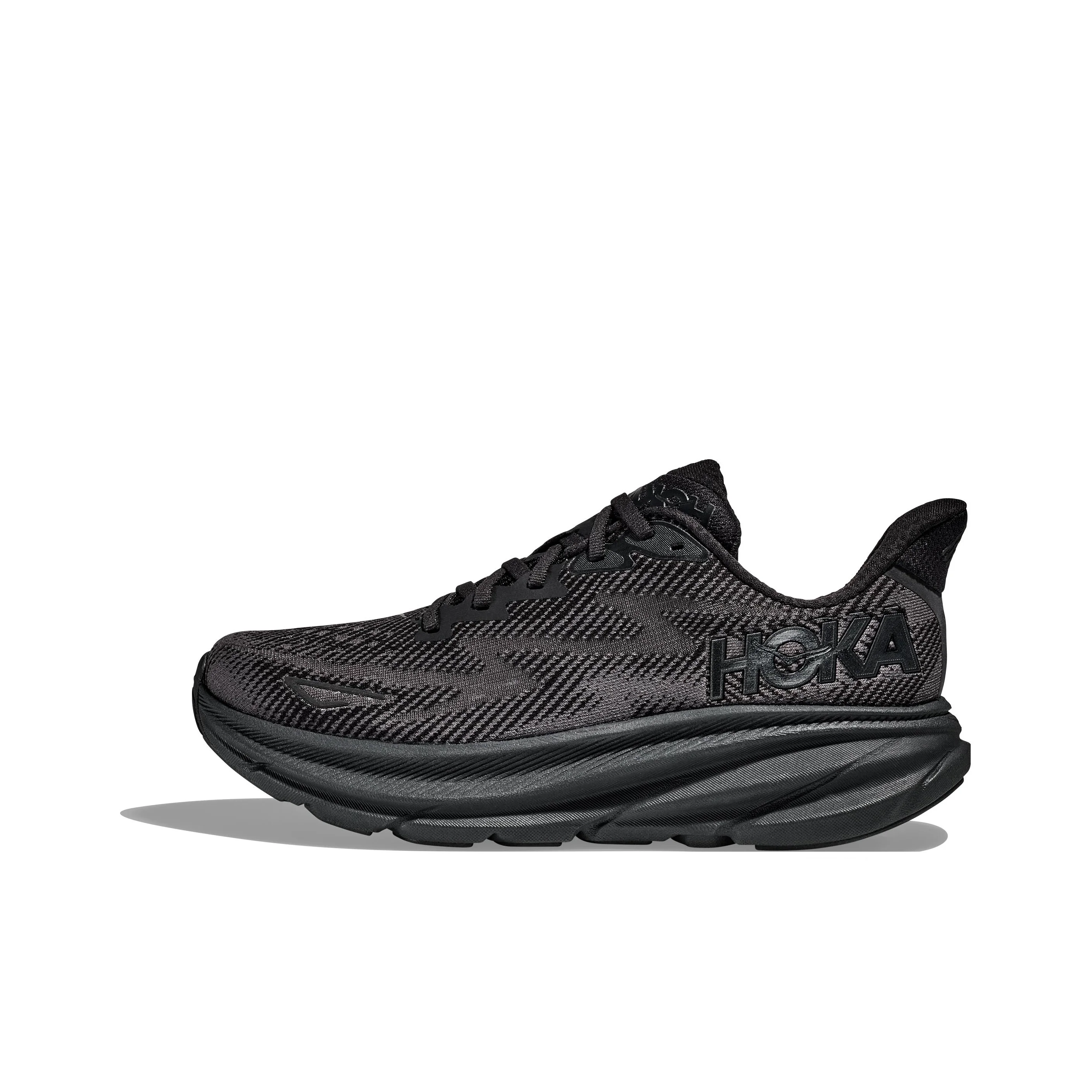 

HOKA ONE ONE Clifton 9 Wide 'Black' женские 1132211-BBLC