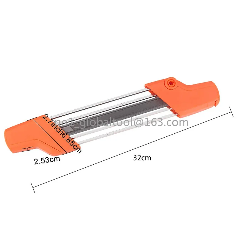 Manual File  Tool Wooden Tooth Chainsaw Grinding Chain Reel Chain Grinder