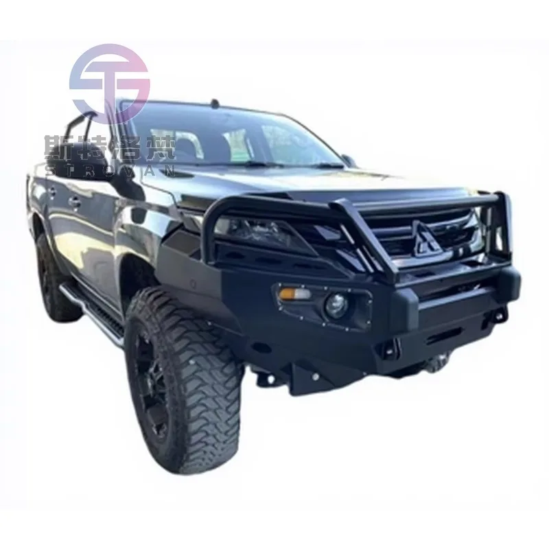 Classic Bull Bar Steel Front Bumper for Mitsubishi's Triton L200 2019+ MR