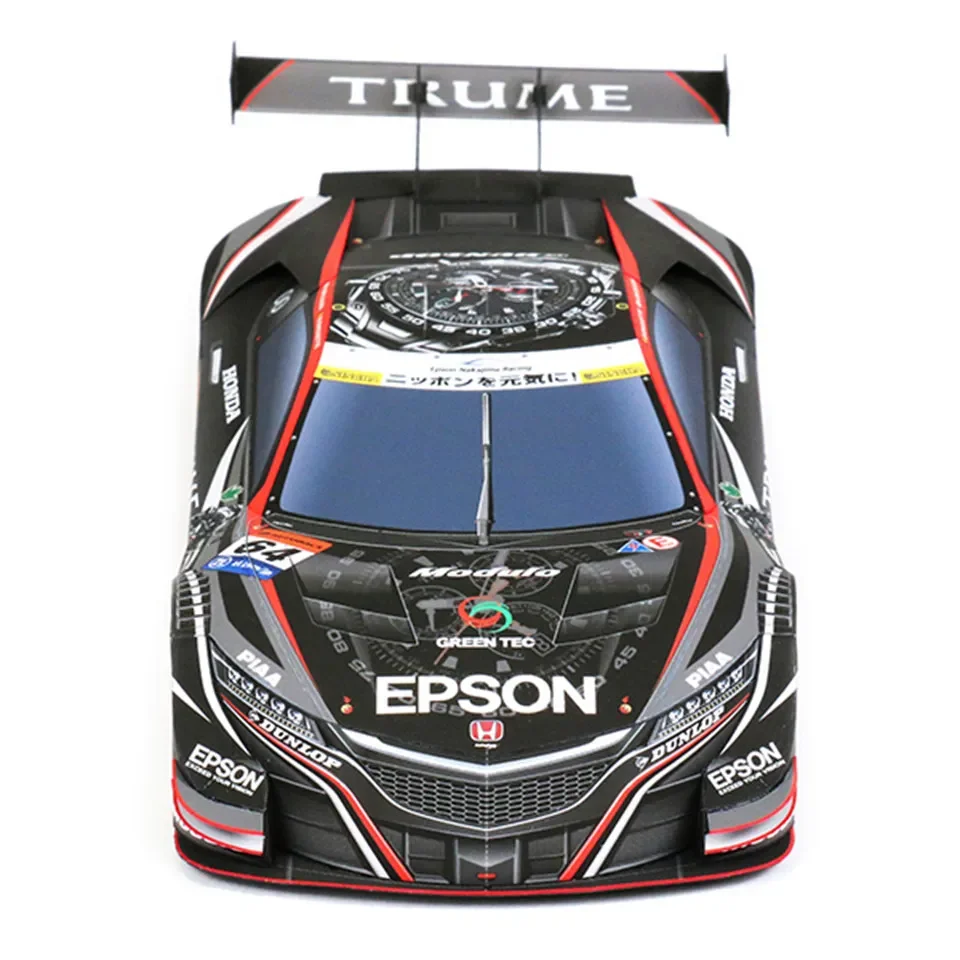 WRC 2017 NSX-GT 1:24 نموذج سيارة ورقي ، داكار العالم رالي سباق اوريغامي الفن ، اليدوية ثلاثية الأبعاد Papercraft لتقوم بها بنفسك الحرفية ZX-149 #2