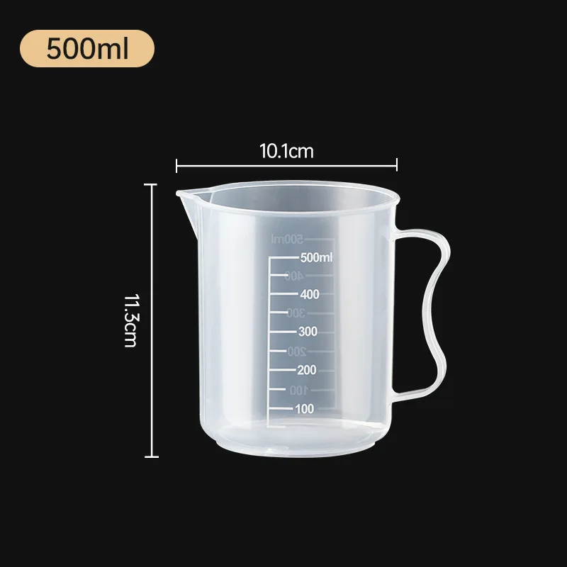 250ml/500ml/1000ml/2000ml Pour Spout Without Laboratory Tool Measuring Cups For Laboratory Supplies Liquid