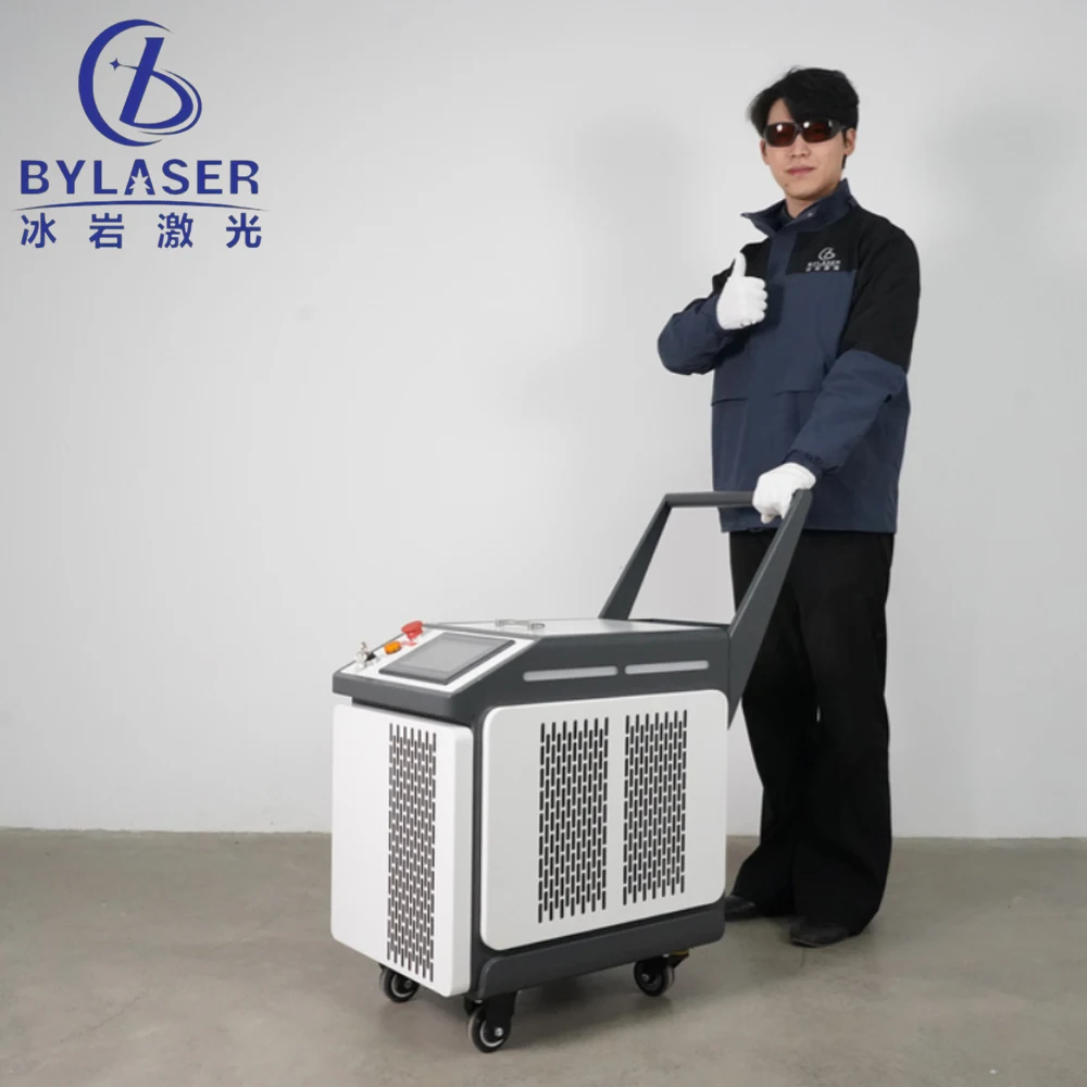 

Factory Direct Sale Rust Removal Pulse Laser Cleaning Machine 500w 200w 300w Fiber Coating Cleaning Machine for Metal Product