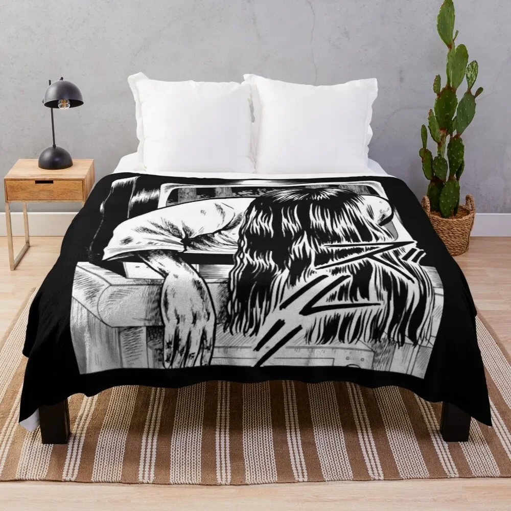 SADAKO Classic Throw Blanket Custom halloween Blankets