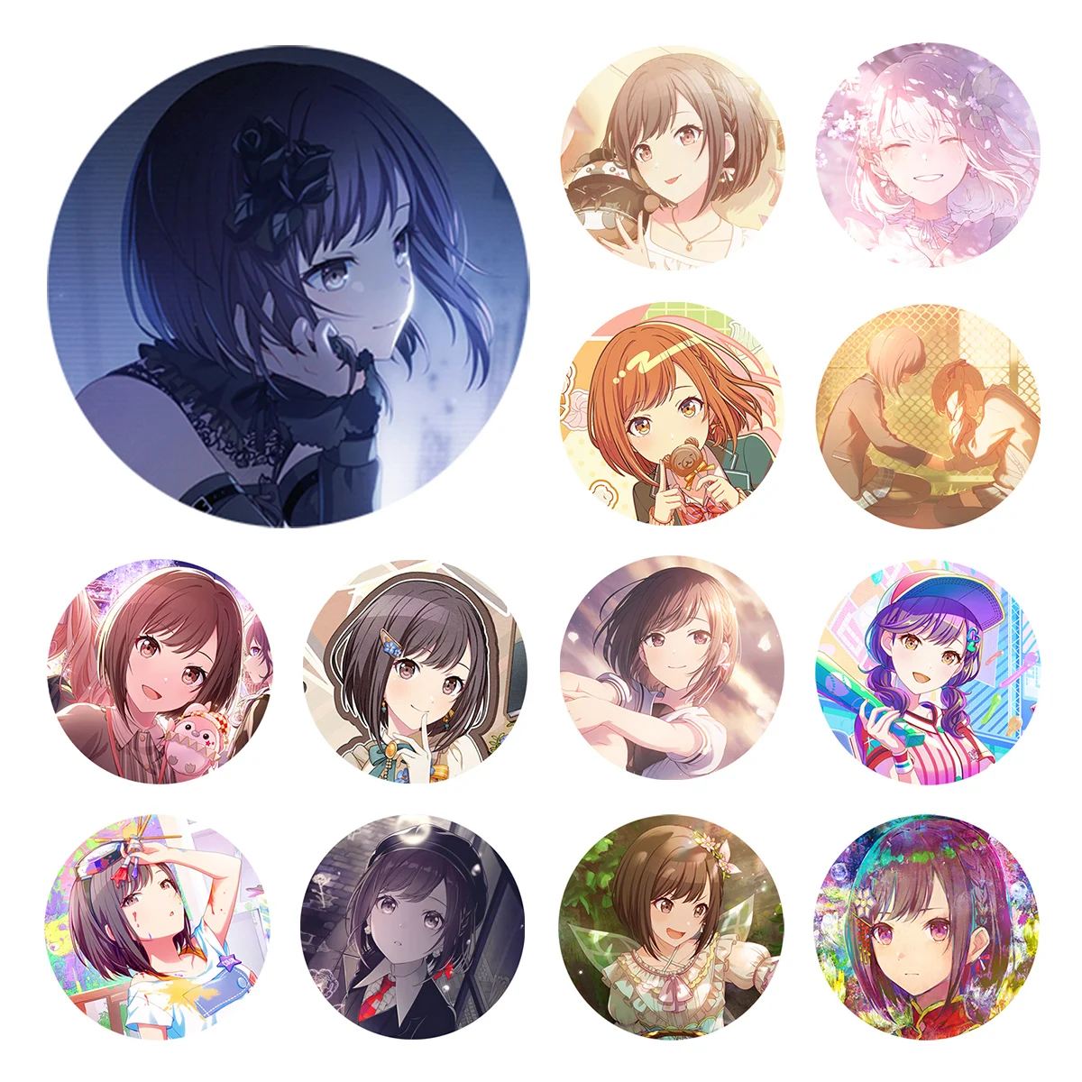 

Project SEKAI аниме Shinonome Ena Enanan 25 ночной шнур 50 мм металлический значок брошь булавки