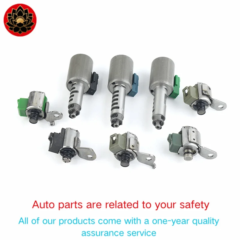

Original 8PCS AW55-51 AF33RE5F22A AW55-51SN Complete Transmission Valve Body Solenoids For Saab Volvo Satun Chevrolet Nissan