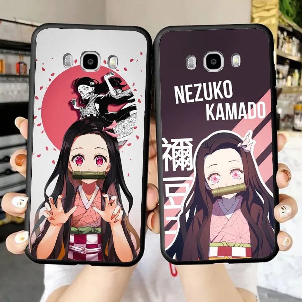 K-Kamado N-Nezuko Phone Case For Xiaomi 11 Redmi Note 11 5G 8T 9A 9 10T Note8Pro Note9 12SUltra Black Case