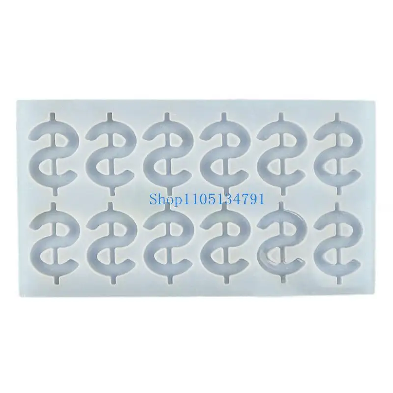 

98km Silicone Mold for DIY Clock Pendulum Jewelry Making Durable Resin Craft Mould