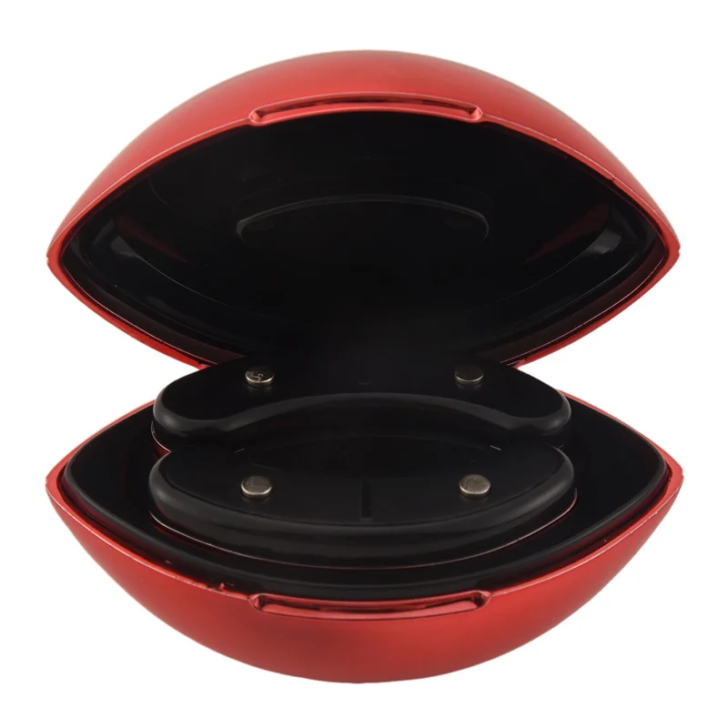 

B02C-Mini Eye Beauty Device EMS Micro-Current Eye Massager Red Plastic Dark Circle Wrinkle Removal Heating Therapy