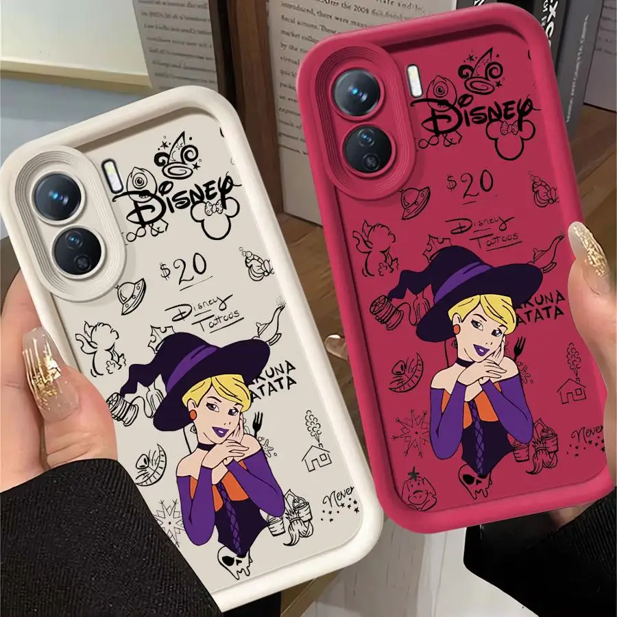 Casing Putri Halloween, pelindung ponsel Funda Xiaomi Redmi Note 11 10 13 Pro Plus 9S 12 12S 9 12C 10C 11 Lite Poco X3 NFC