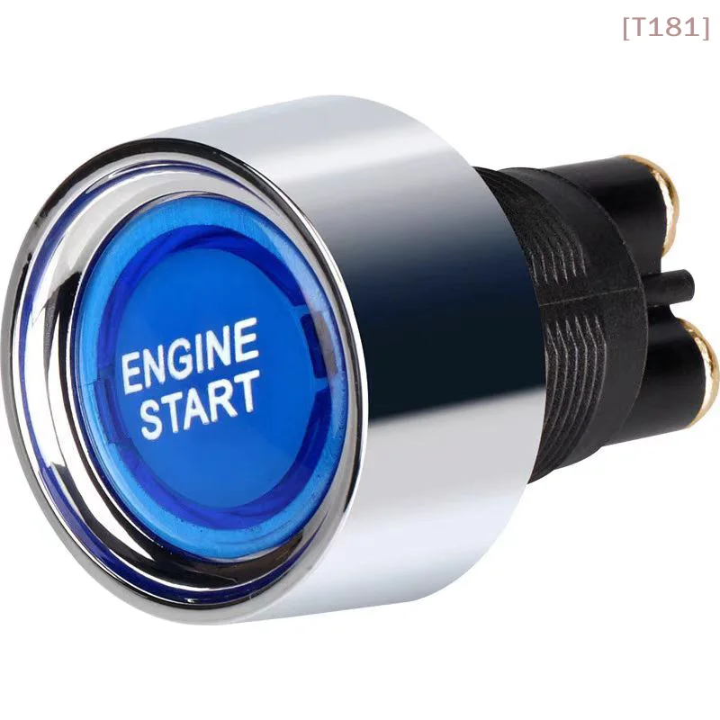 

[E] Car Engine Start Push Button Keyless Switch Start Button Ignition Starter On Off Switches Car Engine Start Ignition Switch