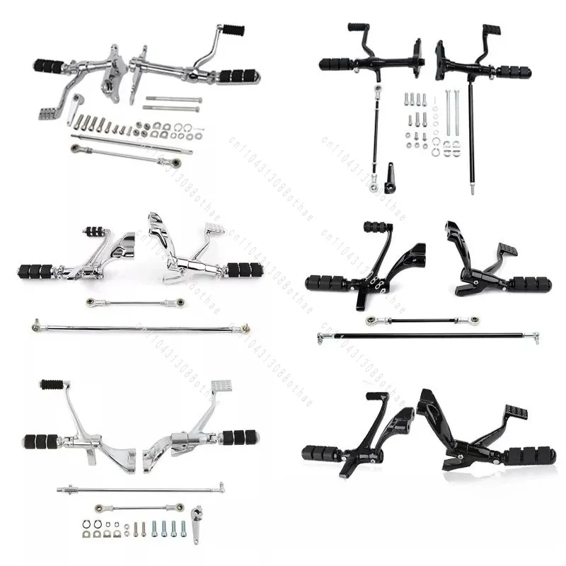 XL883 XL1200 modified front pedal assembly with gear shifting 91-22 is suitable for the Harley Sporter series