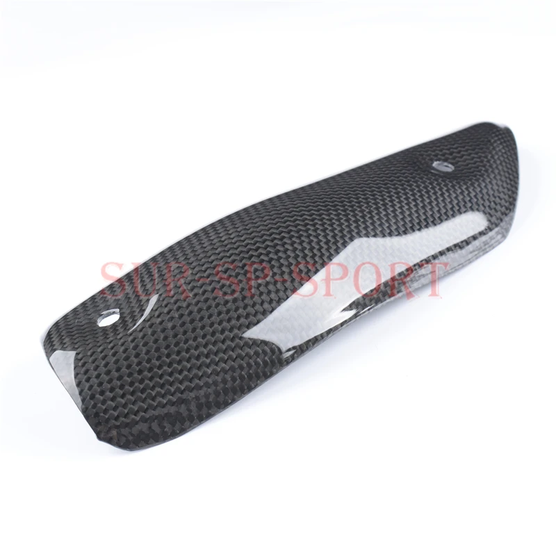 Exhaust Pipe Heat Shield Cover Guard Fairing  For Ducati 749 999  Full Carbon Fiber 100%