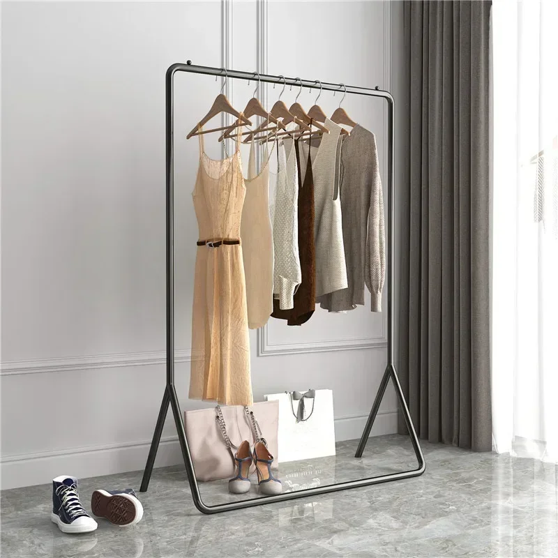 Night Galan Bedroom Coat Rack Clothes Racks Rhinestones Chair Shoerack Movable Shelf Furniture for the Living Room Hanger Stand