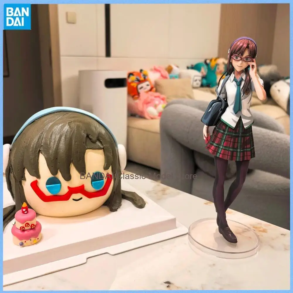 

BANDAI SPIRITS Ichiban KUJI Genuine EVA Makinami Anime figure Movable toy Anime Peripheral Action Figures Doll for Collectors